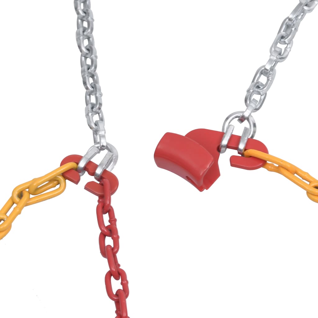 vidaXL Schneeketten für Autoreifen 2 Stk. 16 mm SUV 4x4 Größe 400