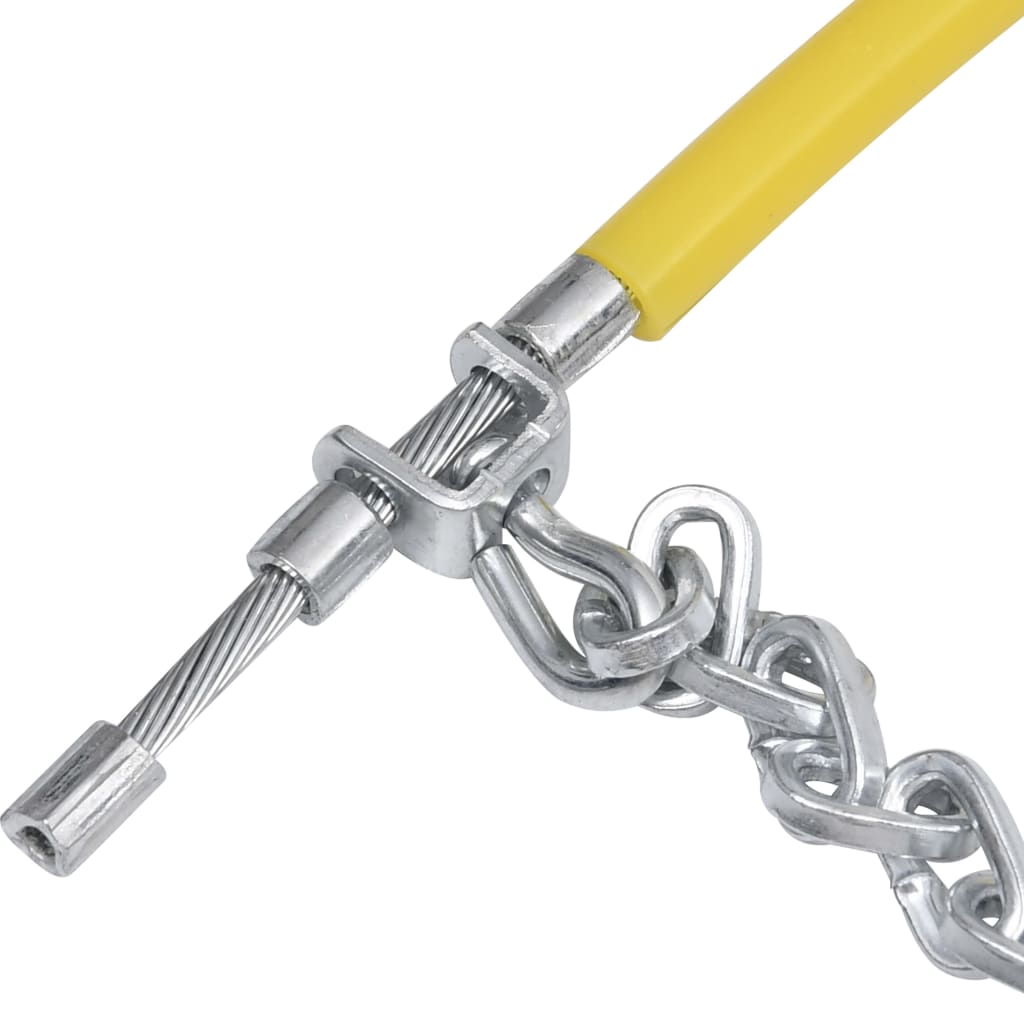 vidaXL Schneeketten für Autoreifen 2 Stk. 16 mm SUV 4x4 Größe 400