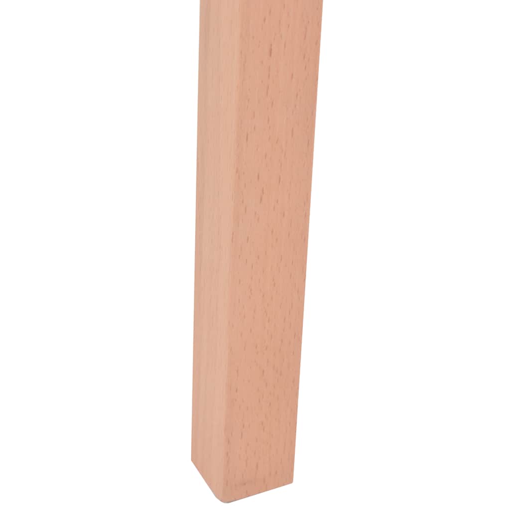 vidaXL Esszimmertisch und Stühle 7-tlg. Kunstleder Eiche Braun