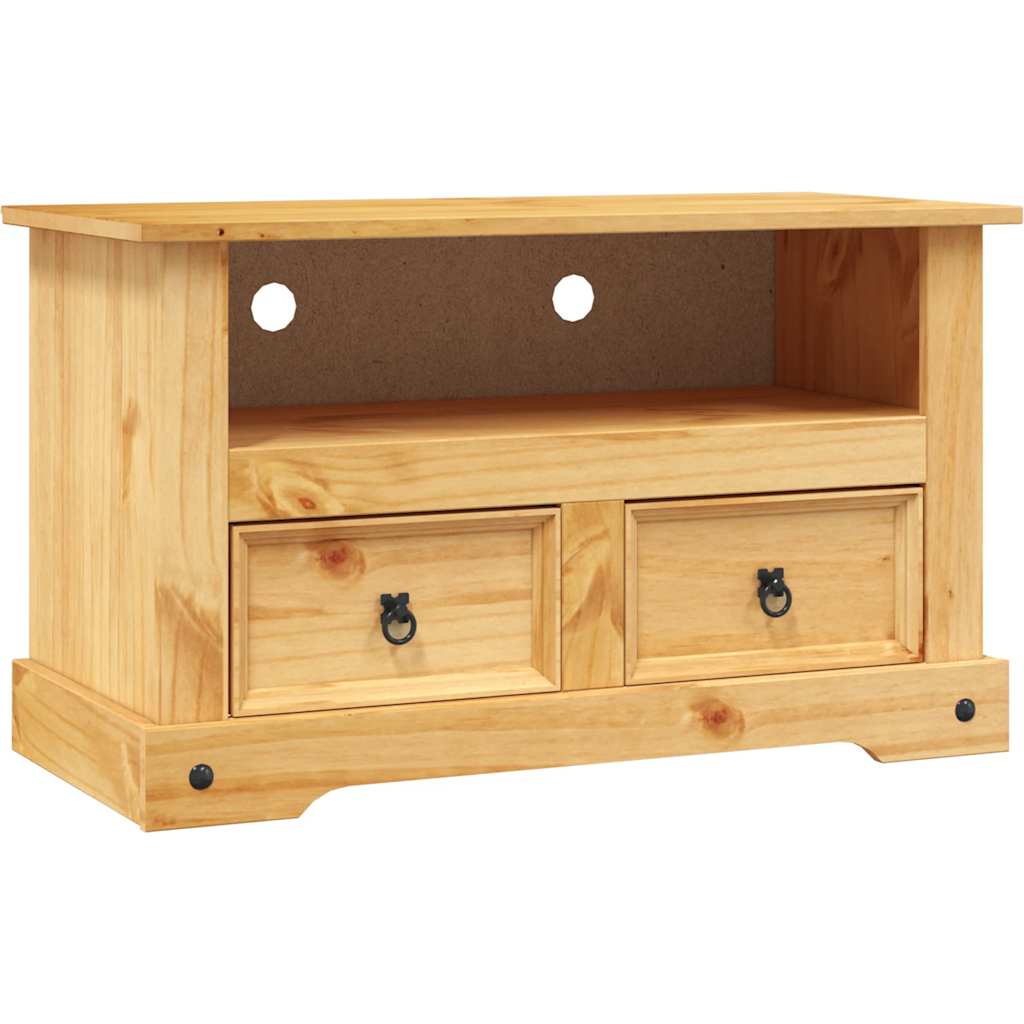 vidaXL TV-Schrank Mexiko-Stil Kiefernholz 91x43x56 cm