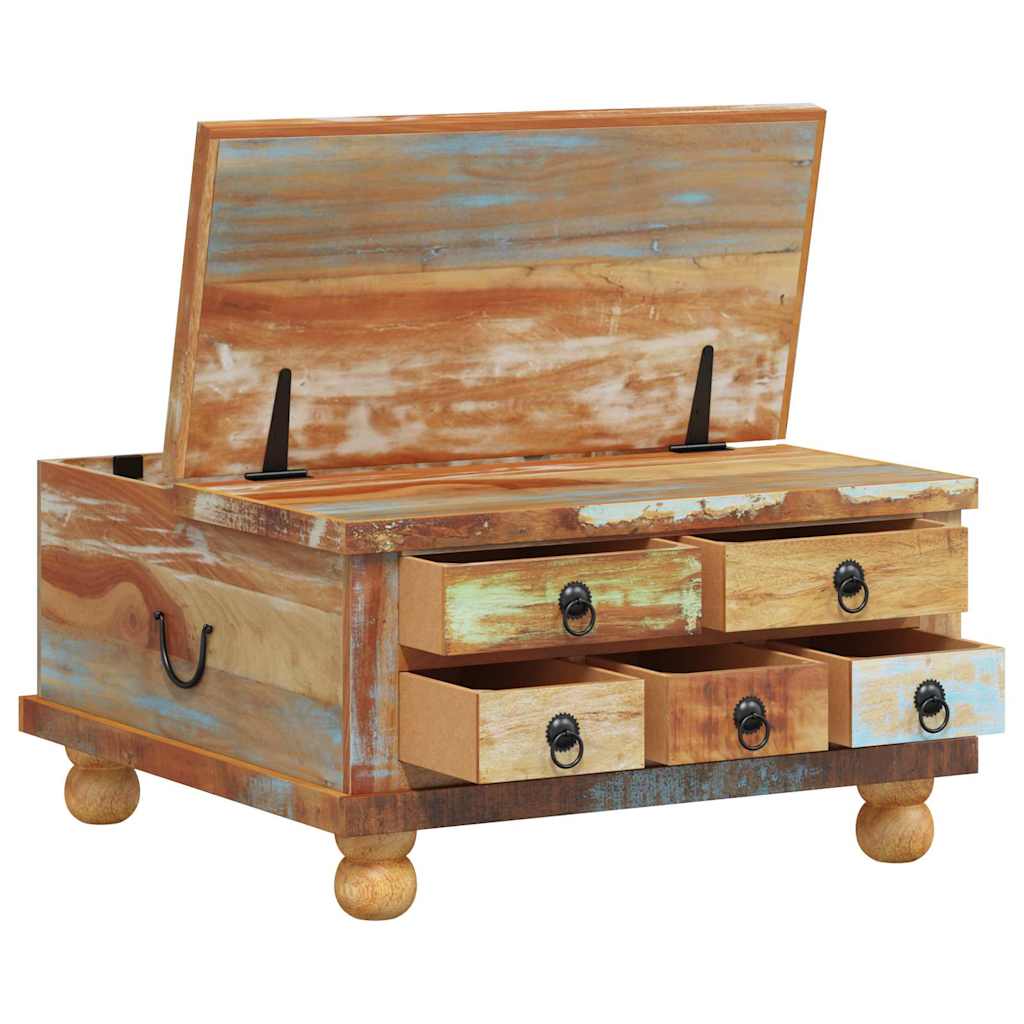 vidaXL Couchtisch Altholz 70x70x38 cm