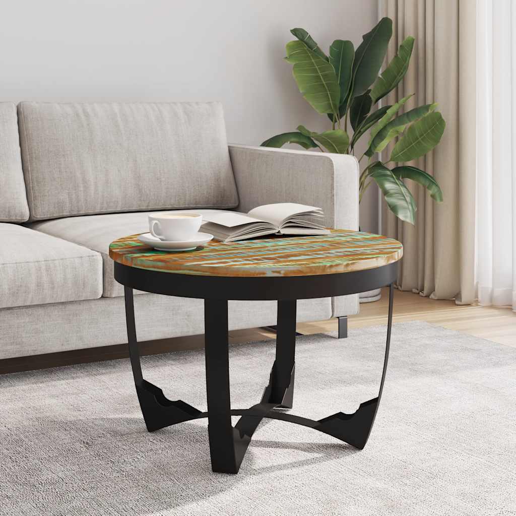 vidaXL Couchtisch Massives Altholz 60x40 cm