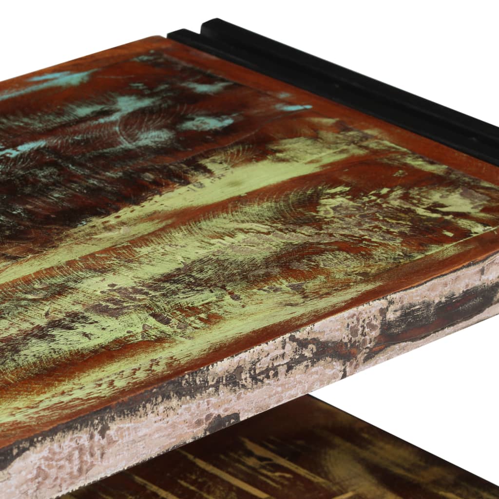 vidaXL TV-Schrank Altholz Massiv 120x30x40 cm