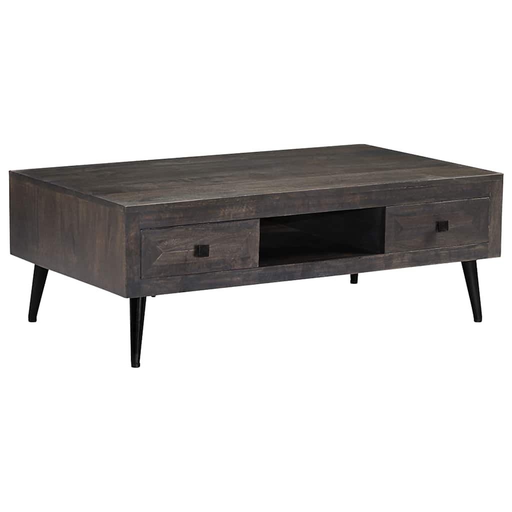 vidaXL Couchtisch Massivholz Mango 100x60x35 cm