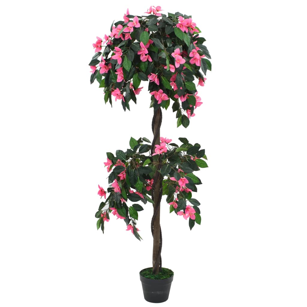 vidaXL Künstliche Hortensie mit Topf 60 cm Blau