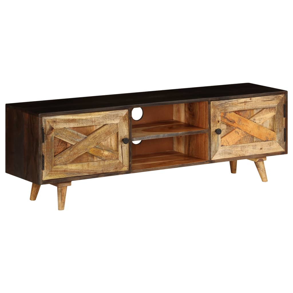 vidaXL Sideboard Massivholz Mango 85x30x75 cm