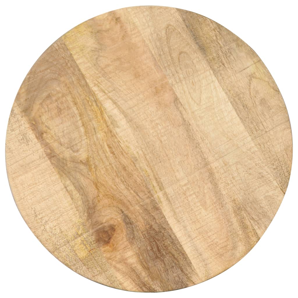 vidaXL Beistelltisch 45 x (45-62) cm Massivholz Mango und Gusseisen