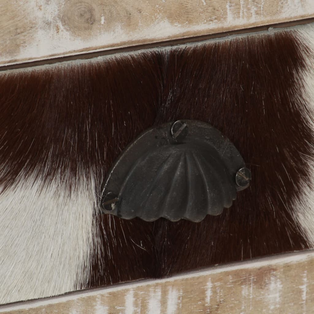 vidaXL Sideboard 60x30x75 cm Massivholz Mango