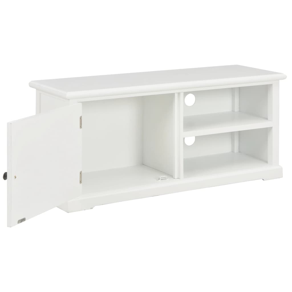 vidaXL TV-Schrank Weiß 90x30x40 cm Holz