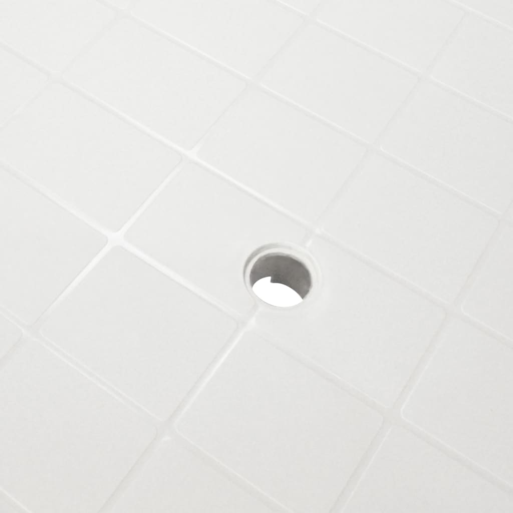 vidaXL 3-tlg. Bistro-Set Kunststoff Weiß