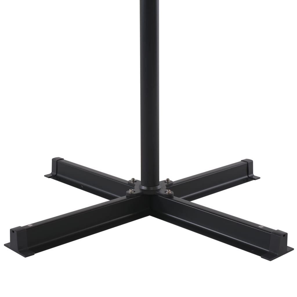 vidaXL Sonnenschirm mit Tragbarem Sonnenschirmständer Anthrazit