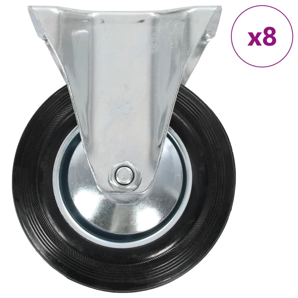 Bockrollen 4 Stk. 160 mm