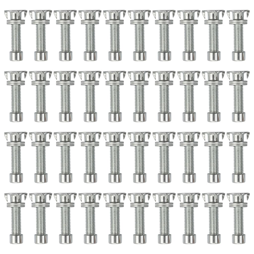 vidaXL Klettersteine 20 Stk. Mehrfarbig PE