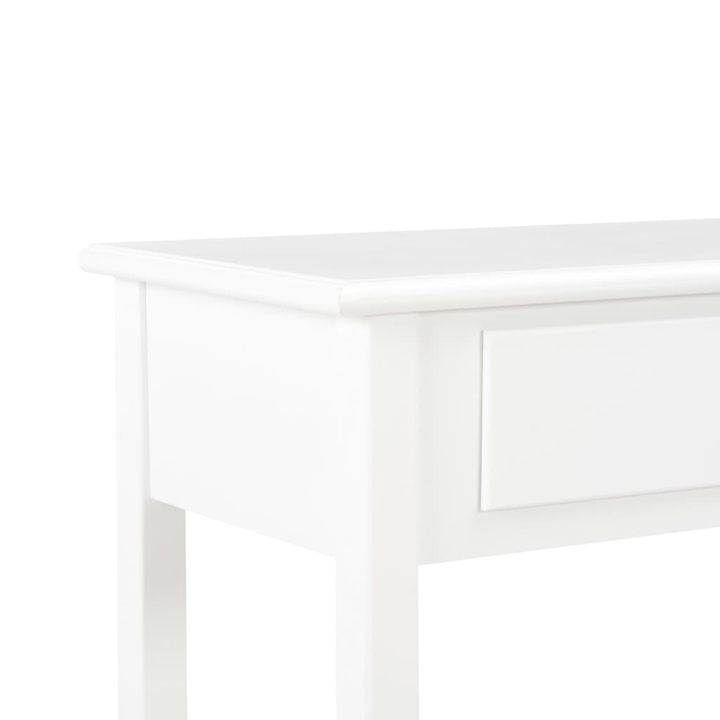 vidaXL Sideboard Weiß 110x35x80 cm MDF