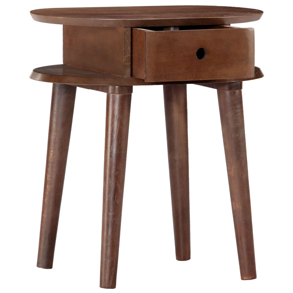 vidaXL Nachttisch 50x35x55 cm Massivholz Akazie