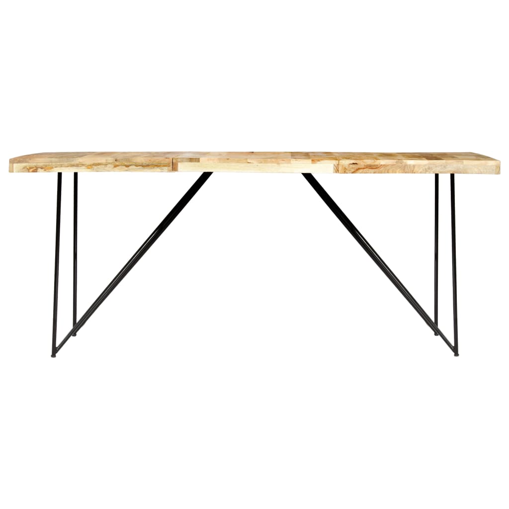 vidaXL Esstisch 180×90×76 cm Mango Massivholz