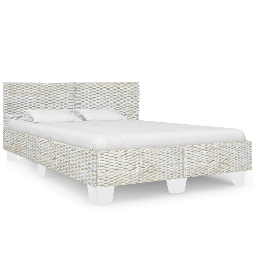 Bettrahmen Rattan Handgeflochten 140x200 cm