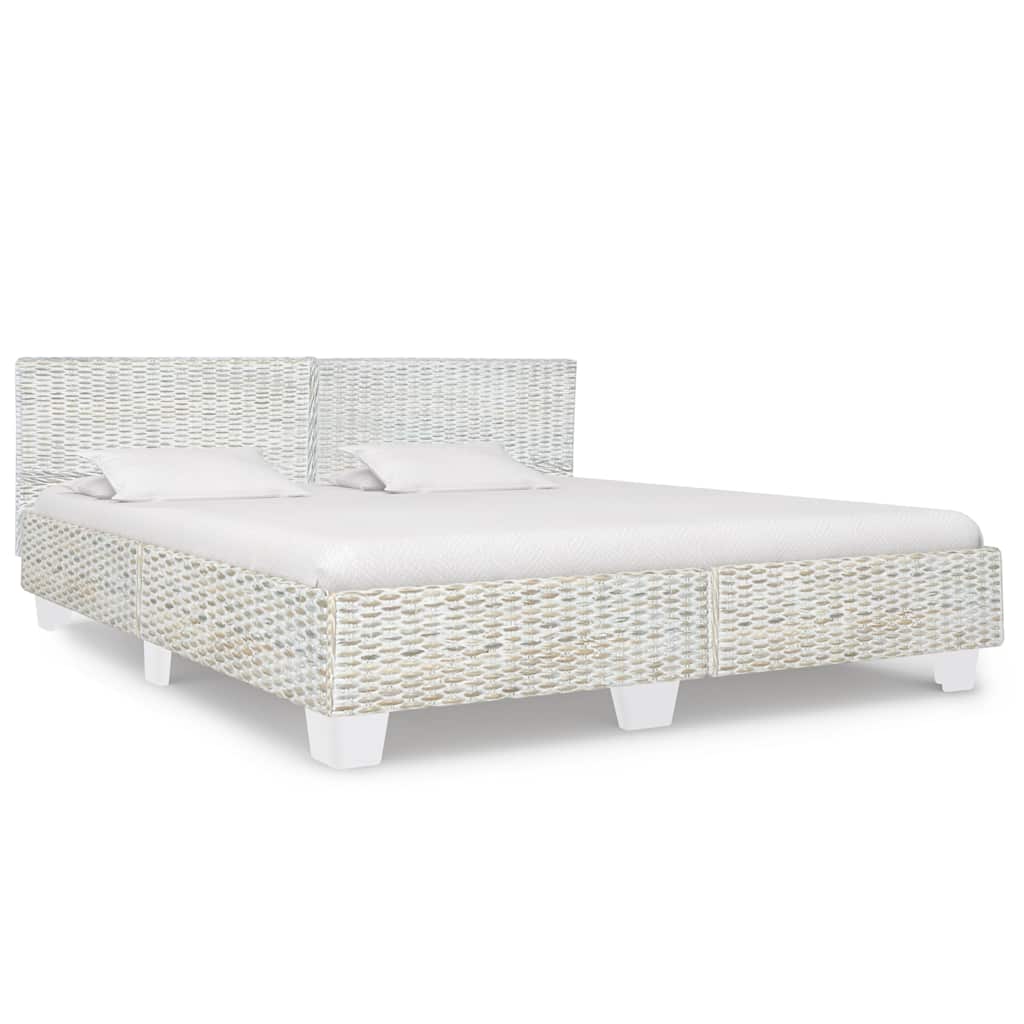 Bettrahmen Rattan Handgeflochten 140x200 cm
