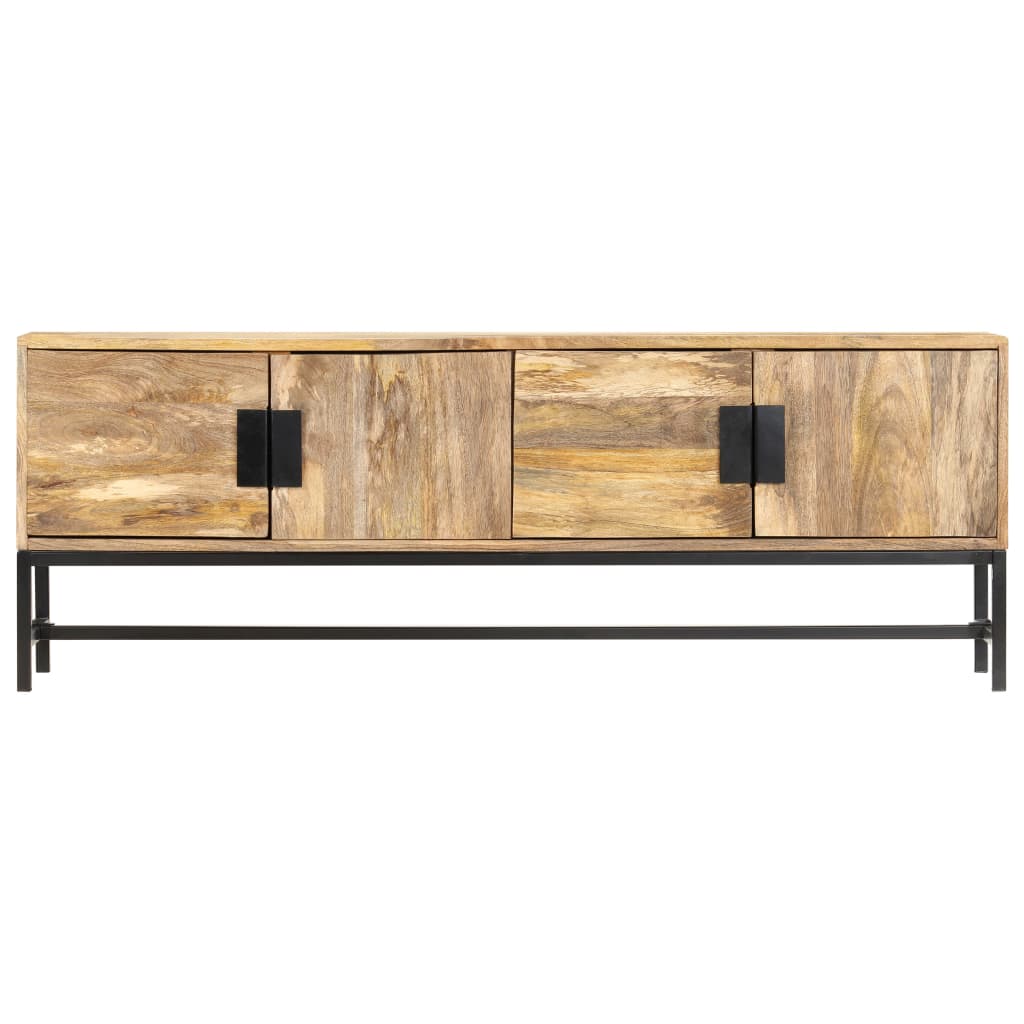 vidaXL TV-Schrank 140x30x50 cm Massivholz Mango