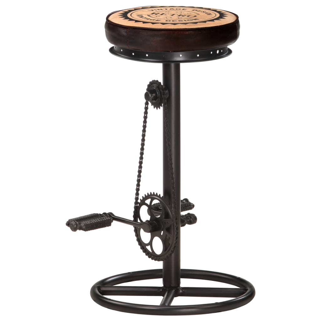 vidaXL Barhocker 2 Stk. Altholz Massiv