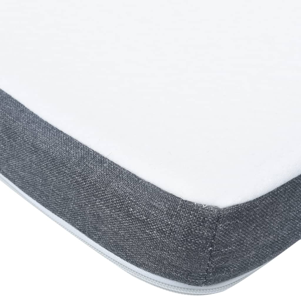 vidaXL Boxspringbett-Matratzenauflage 200 x 120 x 5 cm Mittelweich