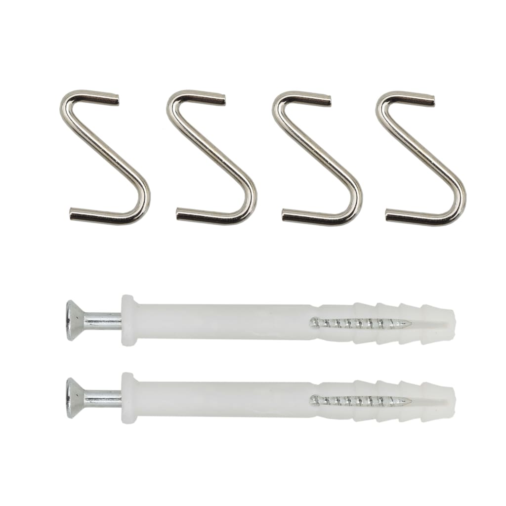 vidaXL Mikrowellenregal Schwarz 60×39,6×79,5 cm Holzwerkstoff