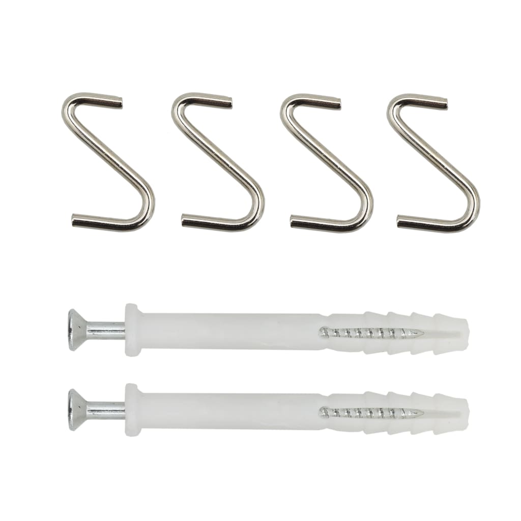 vidaXL Mikrowellenregal Schwarz 60x39,6x123 cm Holzwerkstoff