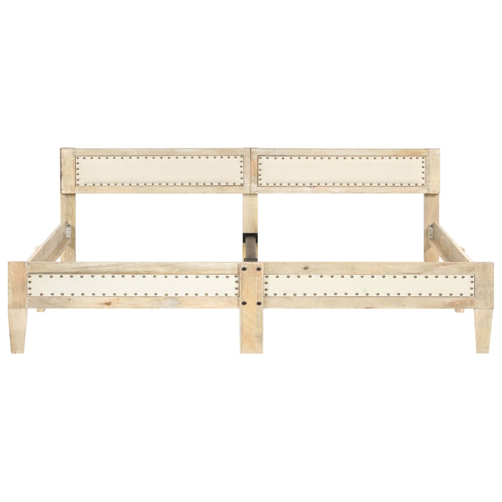 vidaXL Massivholzbett Mango 200 cm
