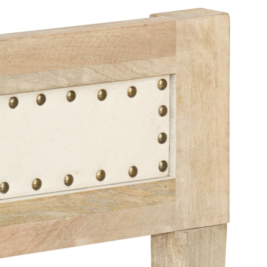 vidaXL Massivholzbett Mango 200 cm