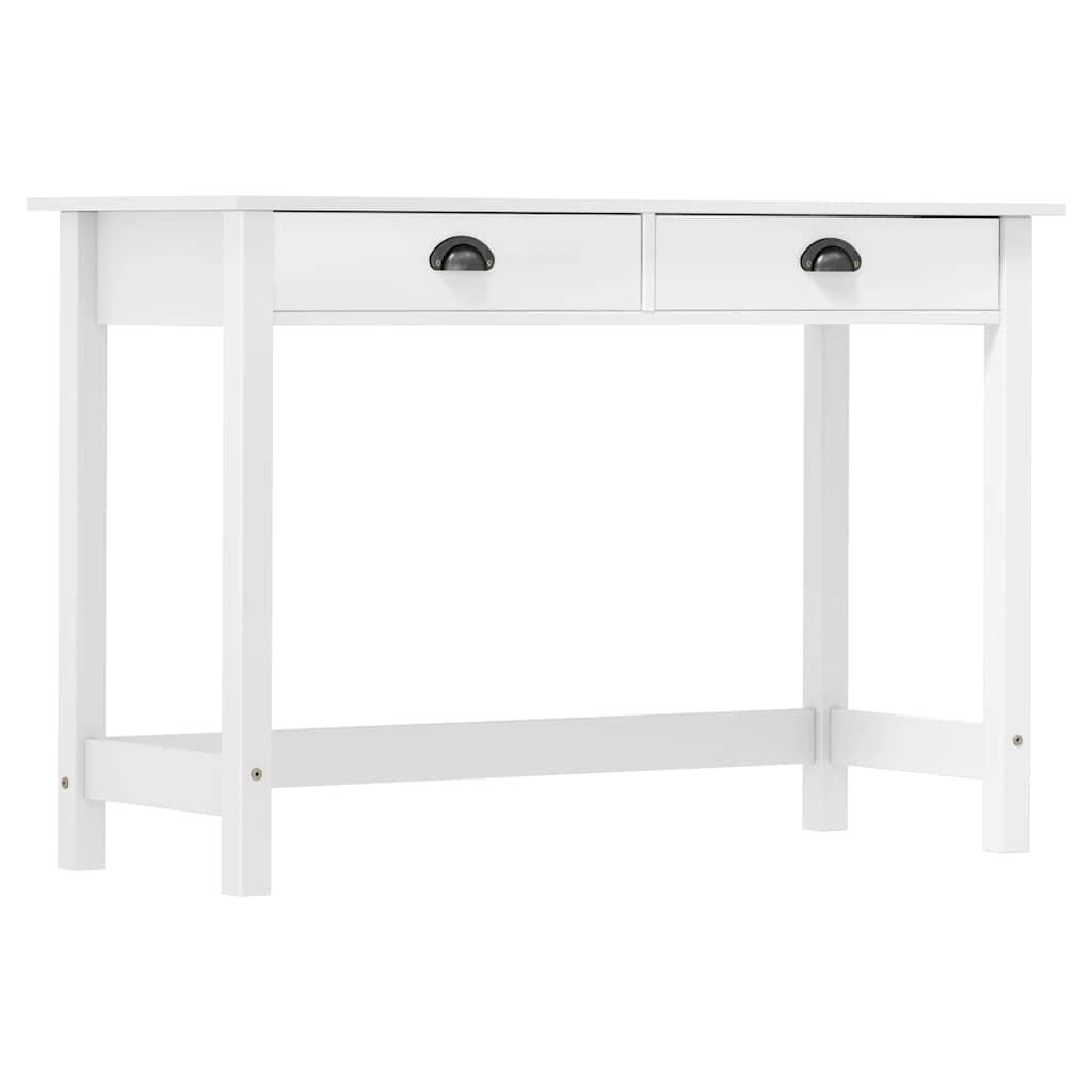 Konsolentisch Hill mit 2 Schubladen 110×45×74 cm Kiefernholz