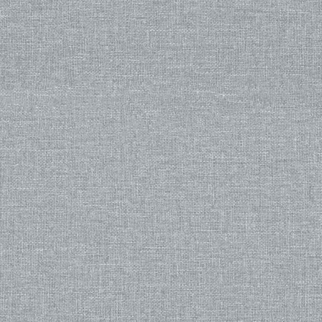 vidaXL Relaxsessel Hellgrau Stoff