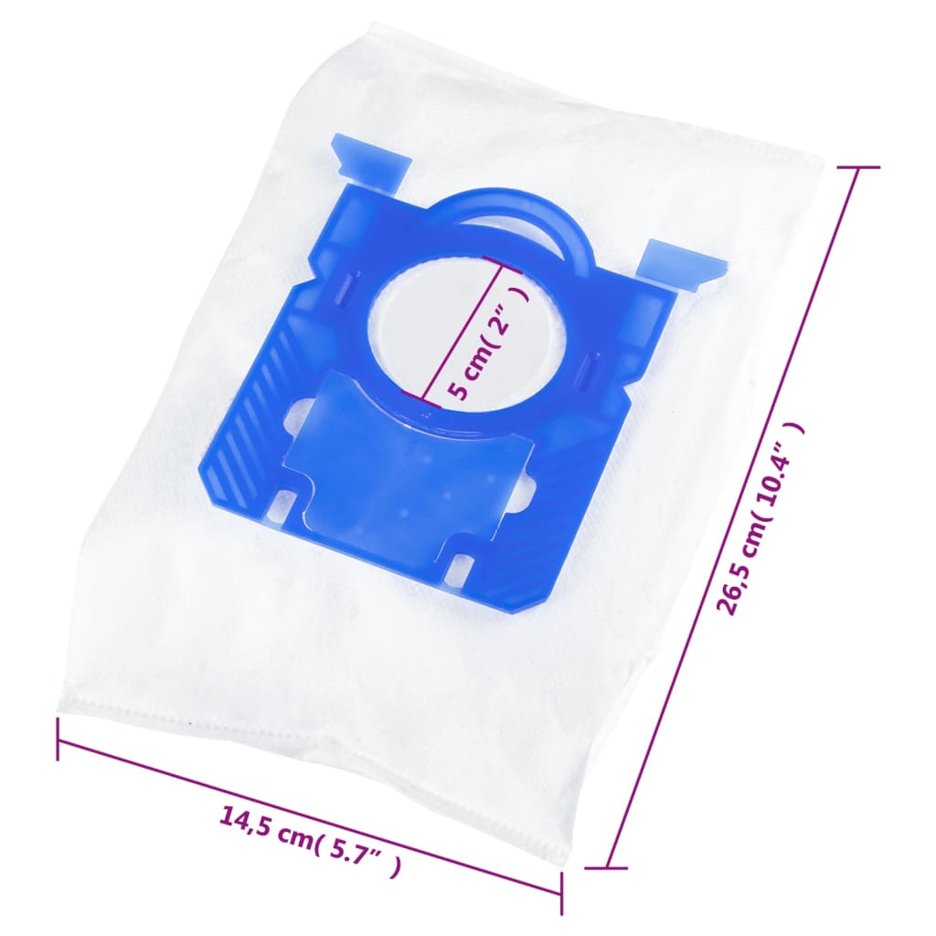 vidaXL Staubsaugerbeutel für Philips S Bag 20 Stk.