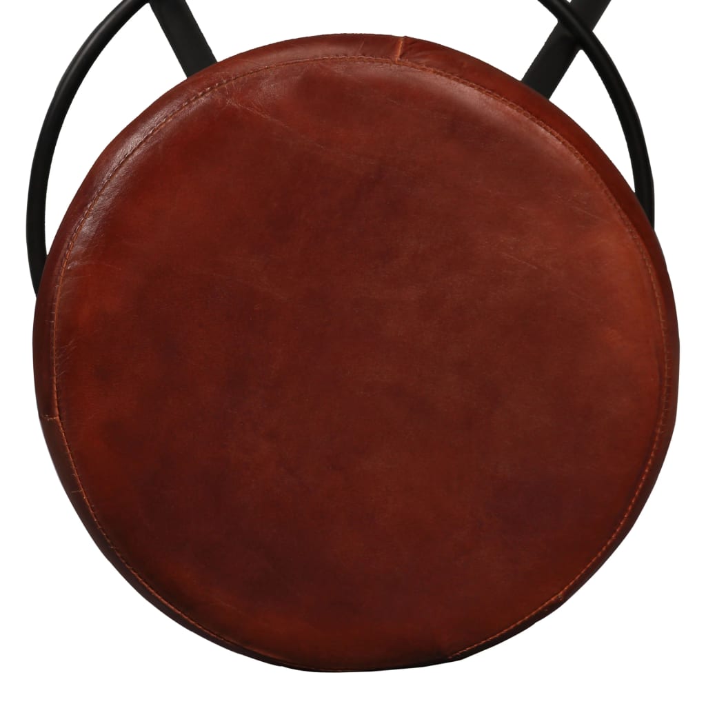 vidaXL 9-tlg. Bar-Set Massivholz Akazie und Echtleder