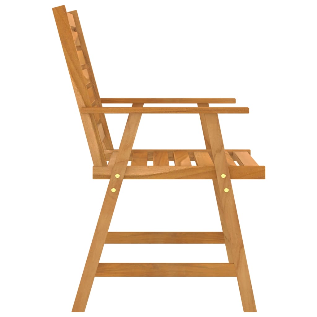 vidaXL 5-tlg. Garten-Essgruppe Massivholz Akazie