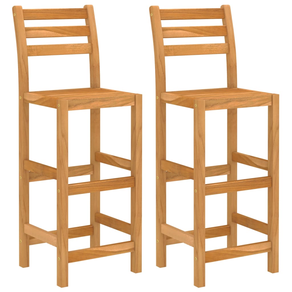 vidaXL 3-tlg. Gartenbar-Set Massivholz Akazie