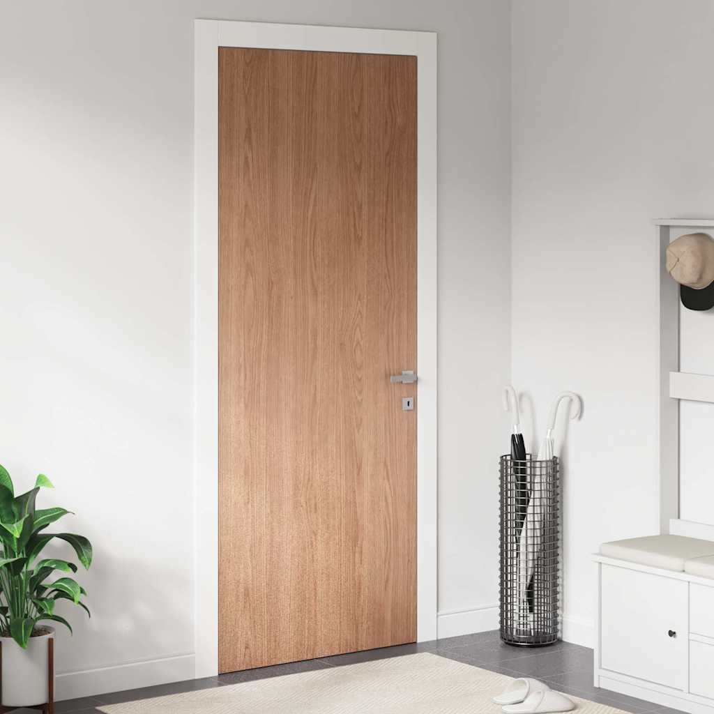 vidaXL Möbelfolie Selbstklebend Dunkles Holz 500x90 cm PVC