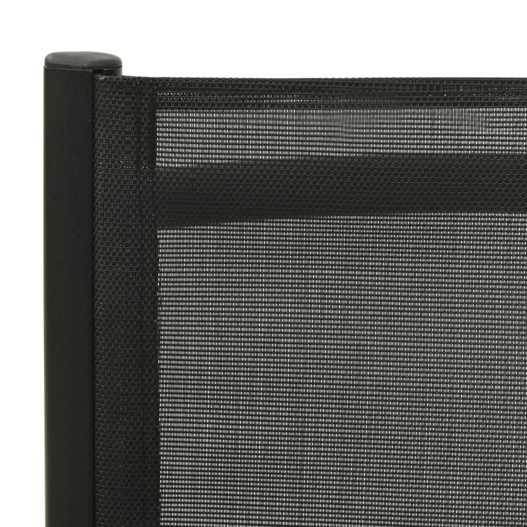 vidaXL 5-tlg. Garten-Essgruppe Aluminium Anthrazit