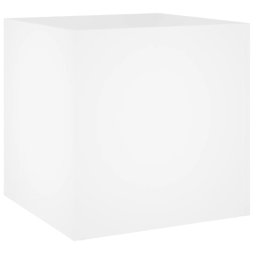 vidaXL Garderoben-Set Weiß Holzwerkstoff