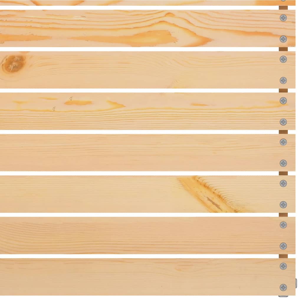 vidaXL 3-tlg. Garten-Lounge-Set Kiefer Massivholz