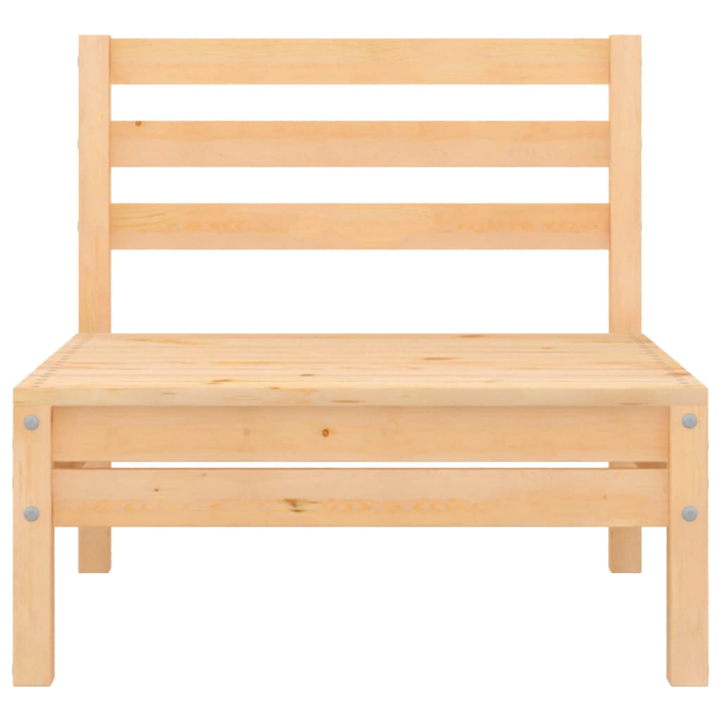 5-tlg. Garten-Lounge-Set Kiefer Massivholz