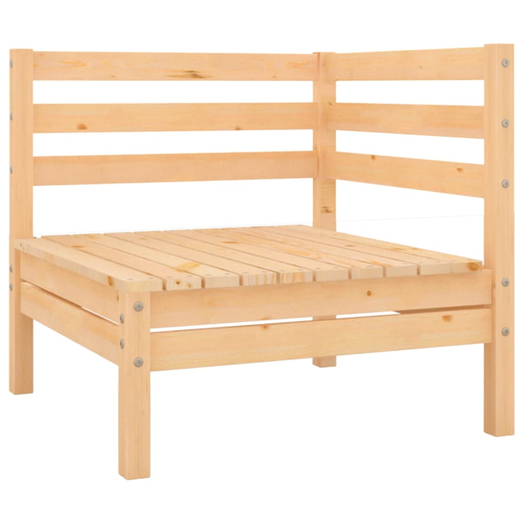 5-tlg. Garten-Lounge-Set Massivholz Kiefer