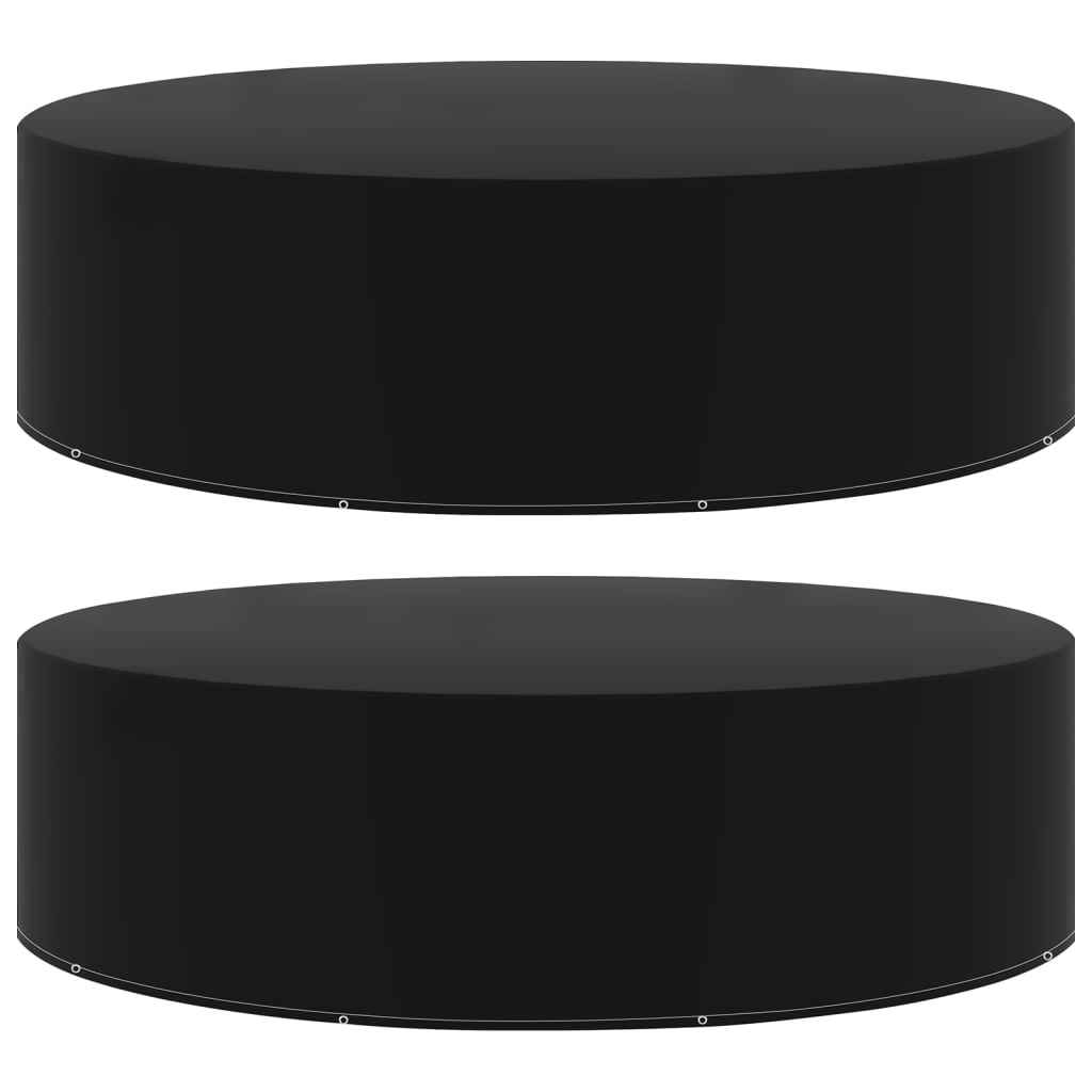 vidaXL Gartenmöbel-Abdeckungen 2 Stk. 10 Ösen 325x90 cm