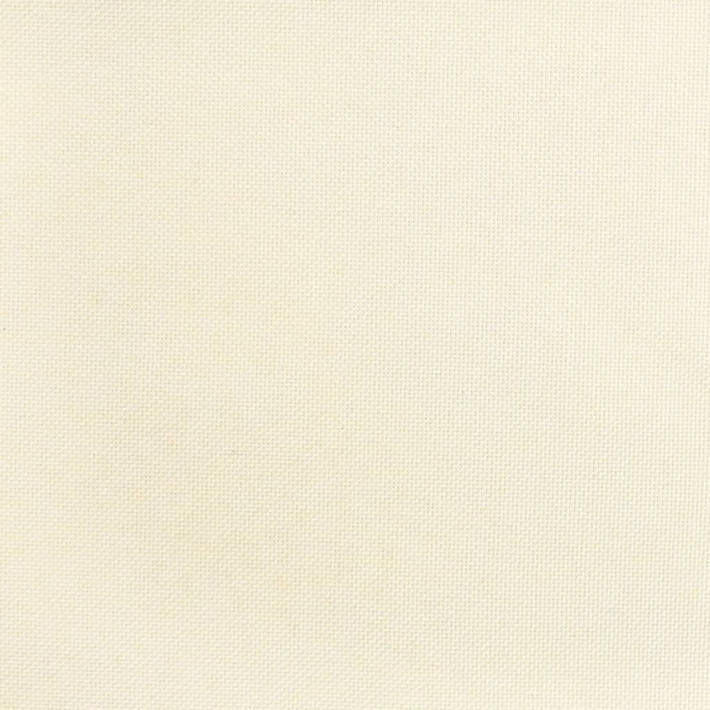 vidaXL Bürostuhl Drehbar Creme Stoff