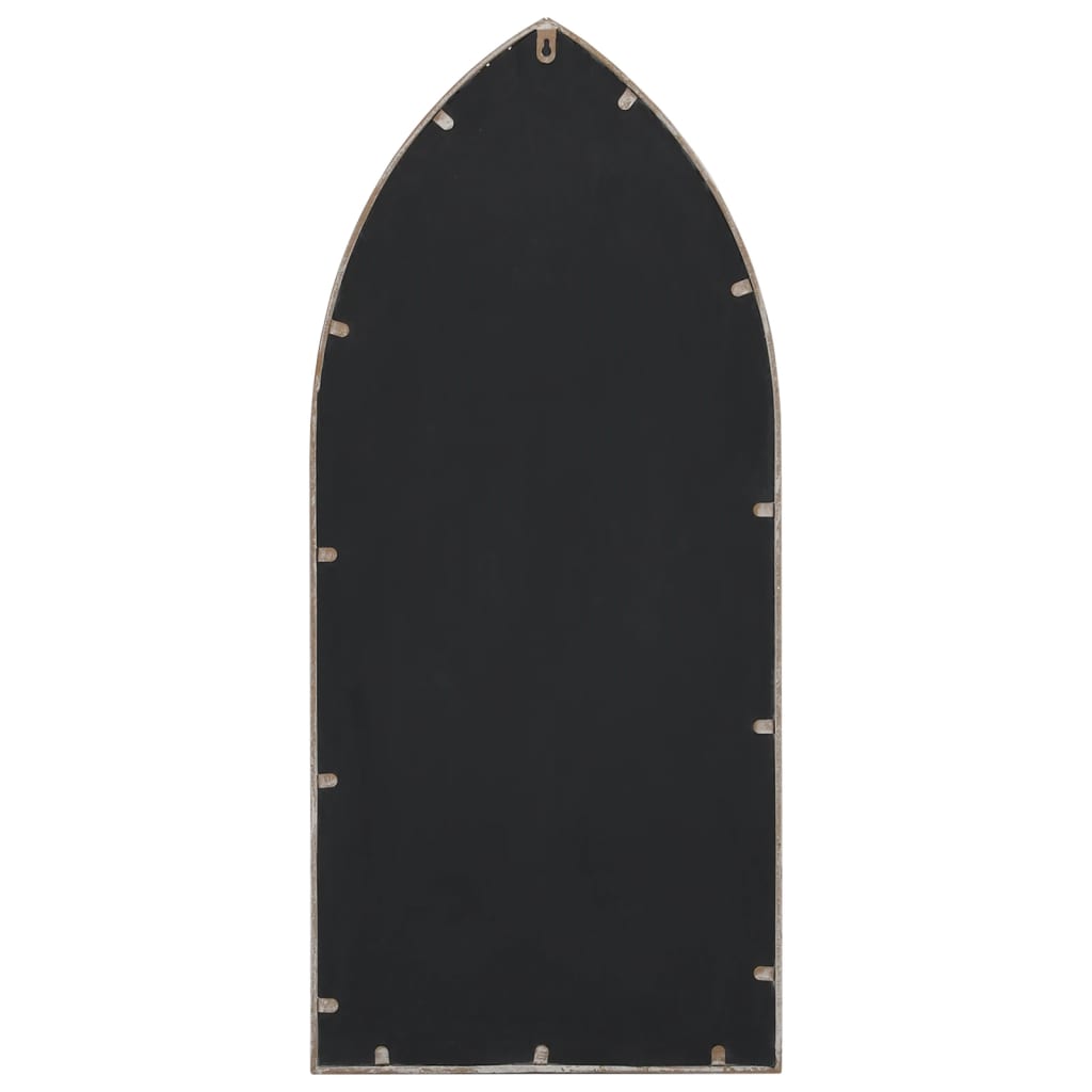 vidaXL Spiegel Sandfarben 100x45 cm Eisen für den Innenbereich