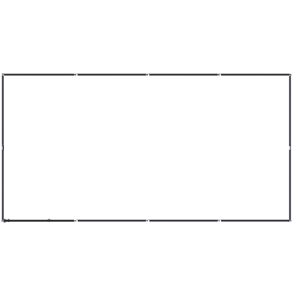 vidaXL Outdoor-Hundezwinger Stahl 7,37 m²