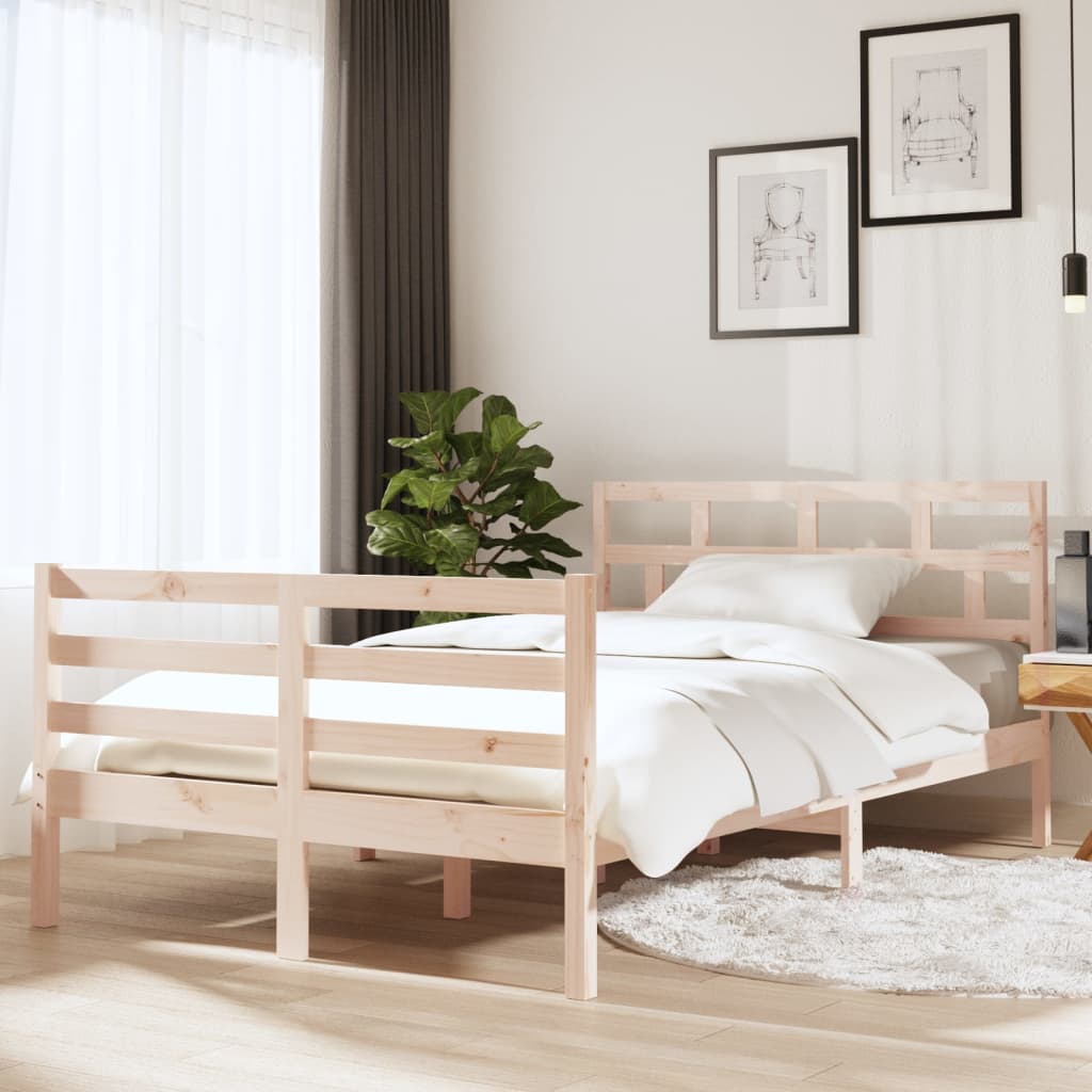 Massivholzbett 75x190 cm