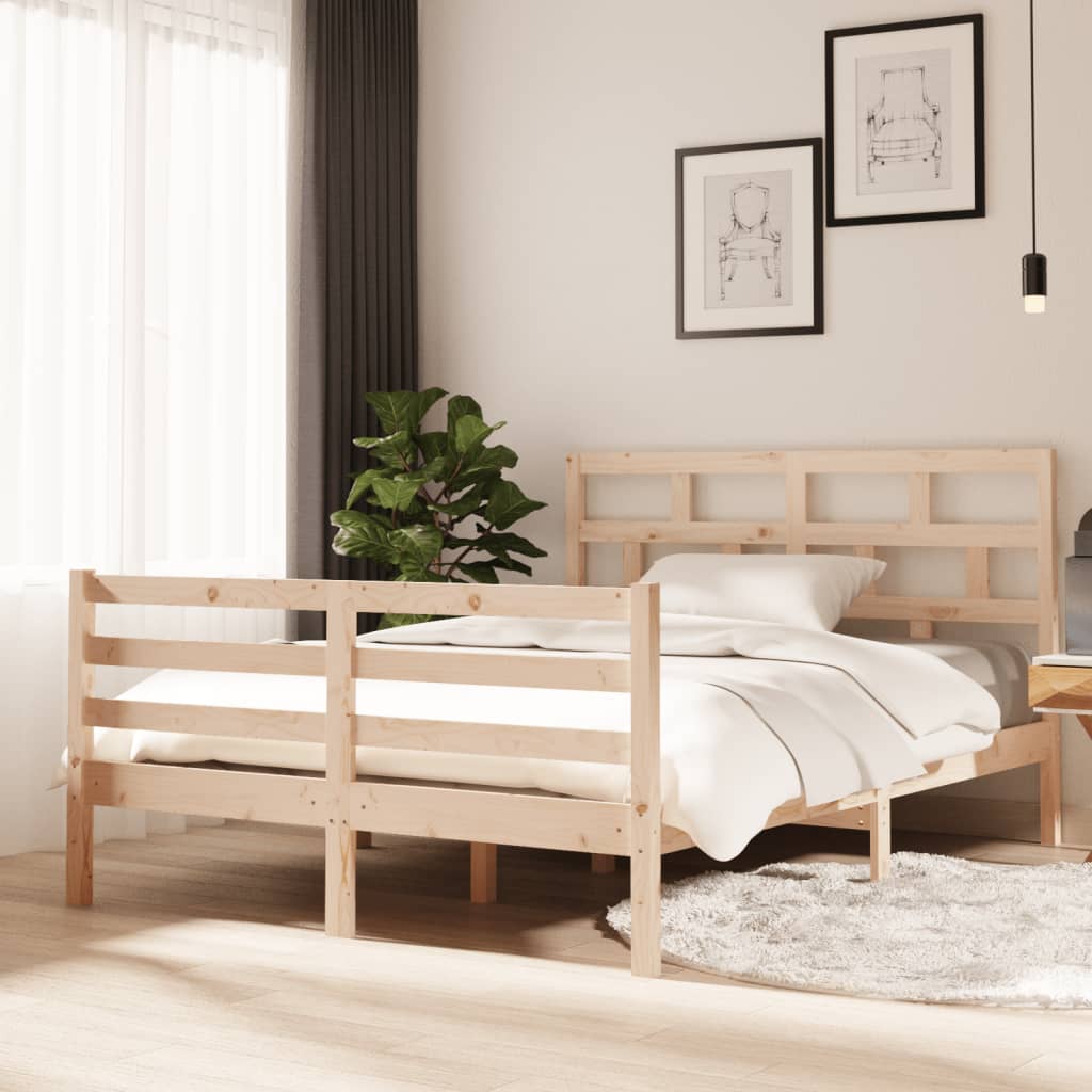 Massivholzbett 75x190 cm
