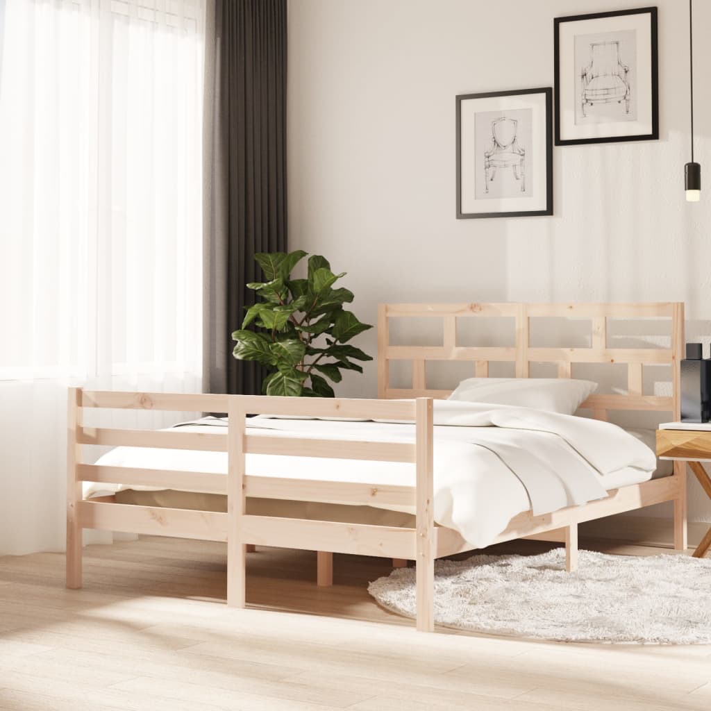 Massivholzbett 75x190 cm