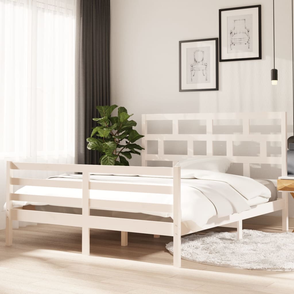 Massivholzbett 75x190 cm