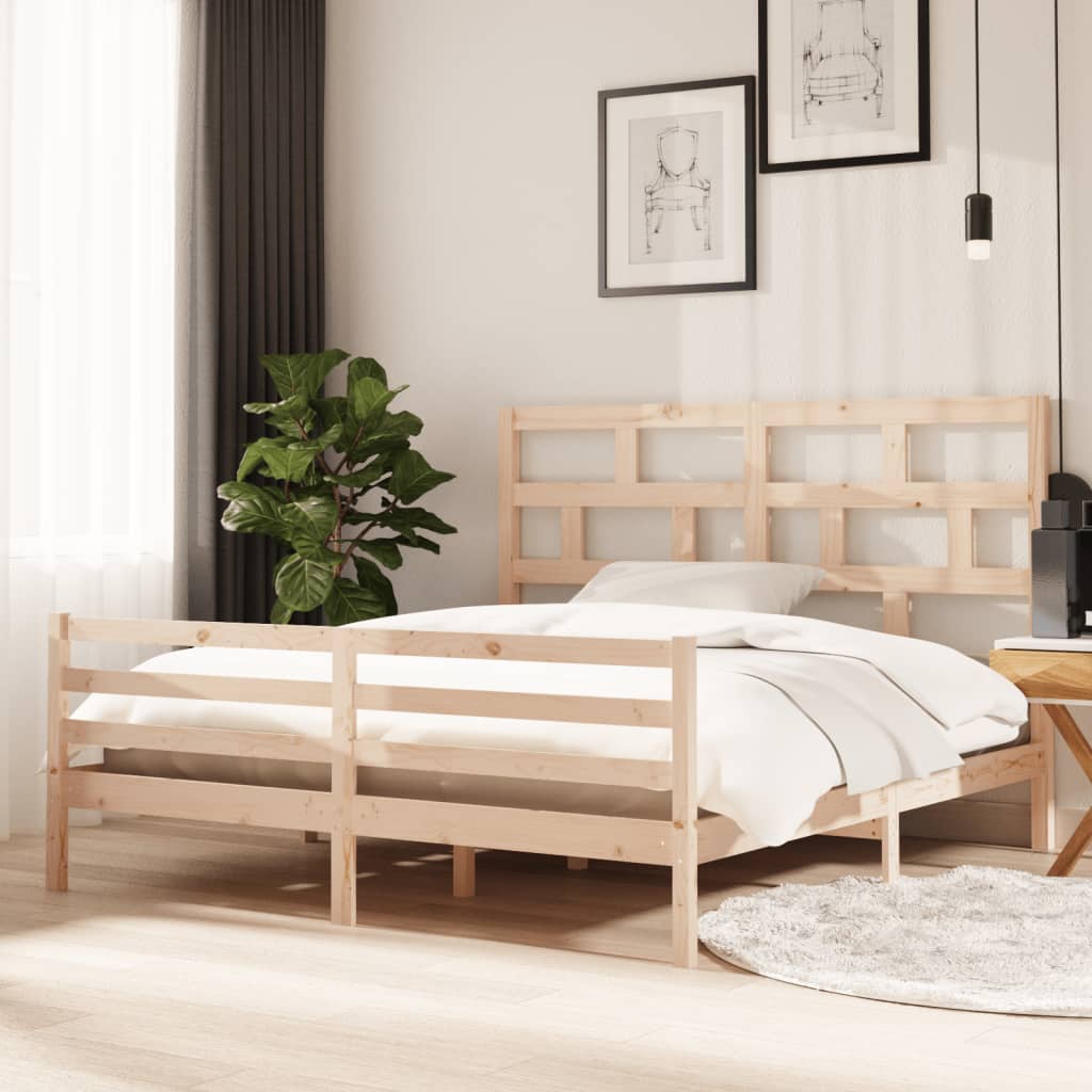 Massivholzbett 75x190 cm